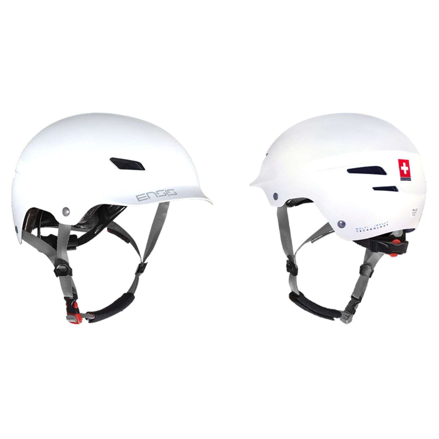 Ensis Balz Pro Helmet watersports helmet side view showing shell shape and ventilation