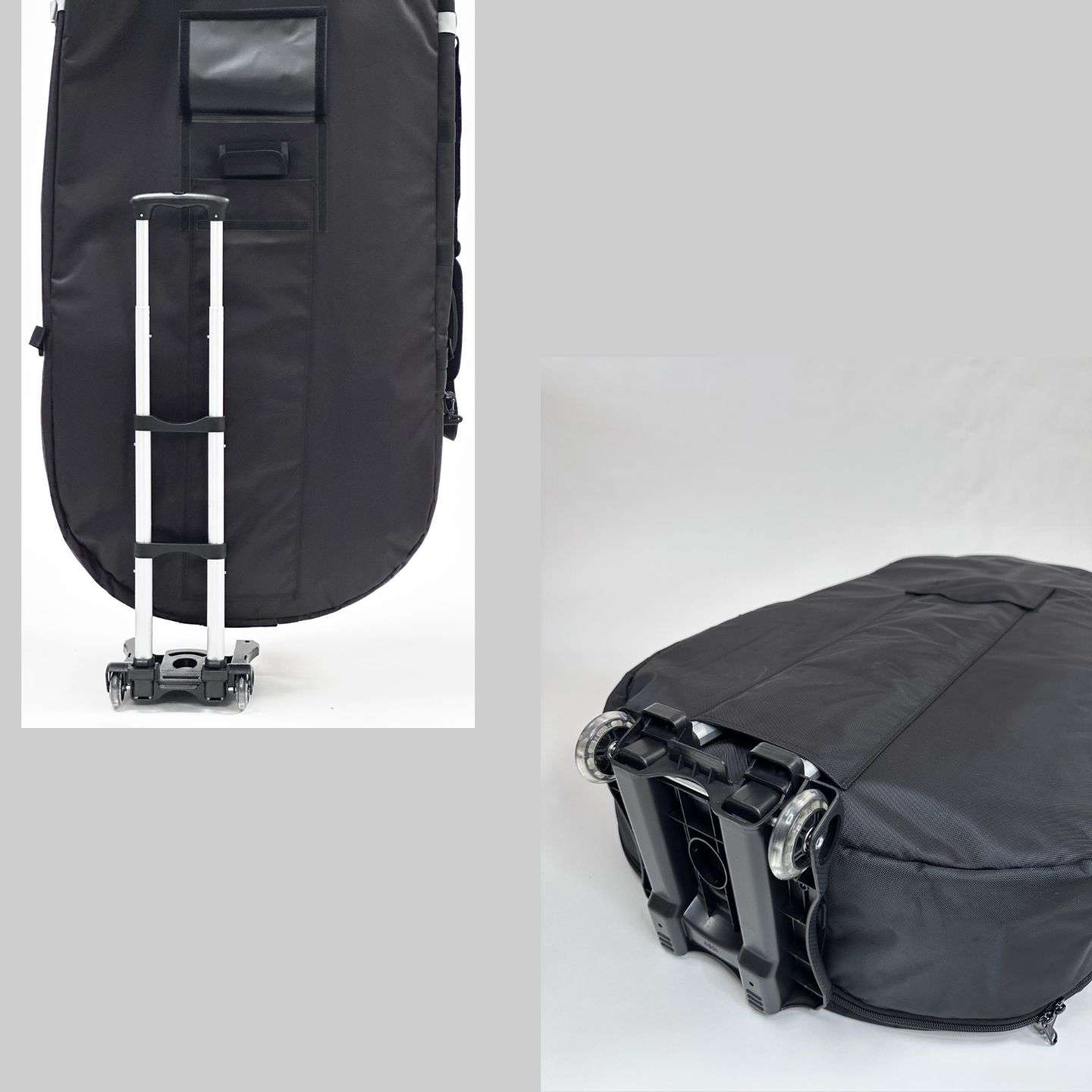 FBC Wing Foil Travel Bag V2 showing the board bag shape, reinforced panels and protective outline