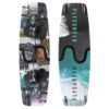 Flysurfer Trip 2 Kitesurf Board, bottom view showing the base shape and graphics