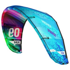 Harlem Peak Kite, studio cutout showing the full kite canopy shape