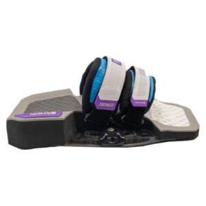 Harlem Sneaker Footpads, studio cutout showing the complete footpad and strap set
