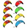 HQ Symphony Pro dual-line power kite flying in outdoor action photo