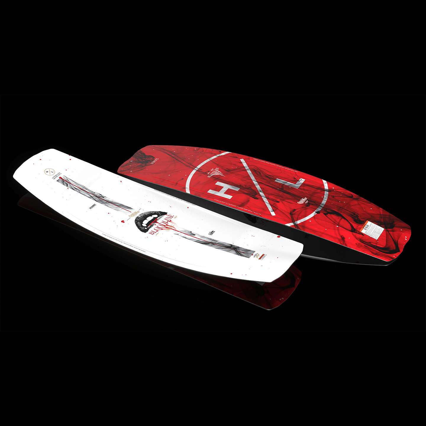 Hyperlite Bloodline 2026 Wakeboard – close-up of the wakeboard profile, rails and tip-to-tail shape