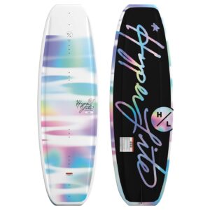 Hyperlite Divine 2026 Wakeboard – full wakeboard with top graphic, outline and colourway