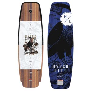 Hyperlite Guara 2026 Wakeboard – full wakeboard with top graphic, outline and colourway