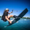Hyperlite Impulse 2026 Wakeboard – alternate view showing the wakeboard shape and base graphic