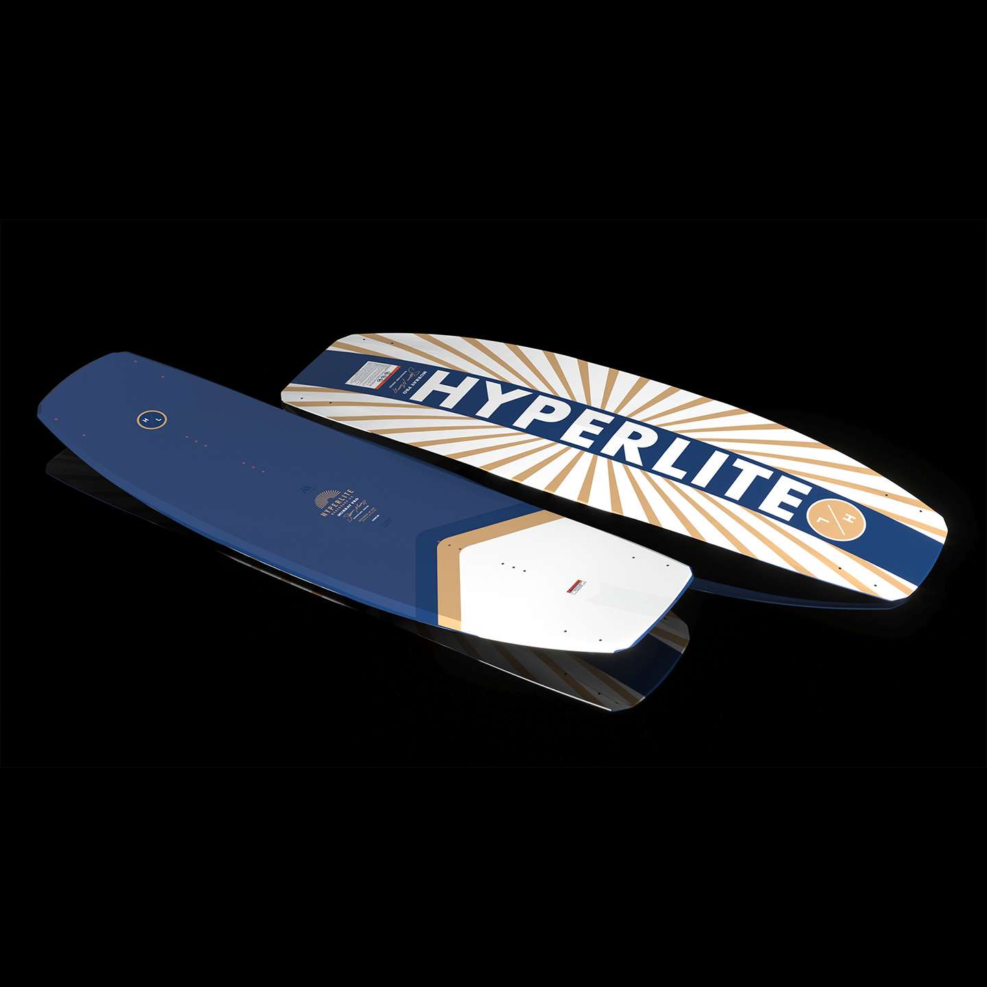 Hyperlite Murray Pro 2026 Wakeboard – close-up of the wakeboard profile, rails and tip-to-tail shape