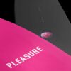Hyperlite Pleasure 2026 Wakeboard – detail view highlighting the wakeboard base, channels and fin area