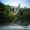 Hyperlite Rage 2026 Wakeboard – alternate view showing the wakeboard shape and base graphic