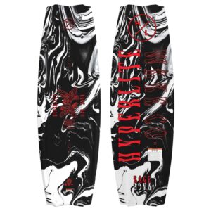 Hyperlite Rage 2026 Wakeboard – full wakeboard with top graphic, outline and colourway