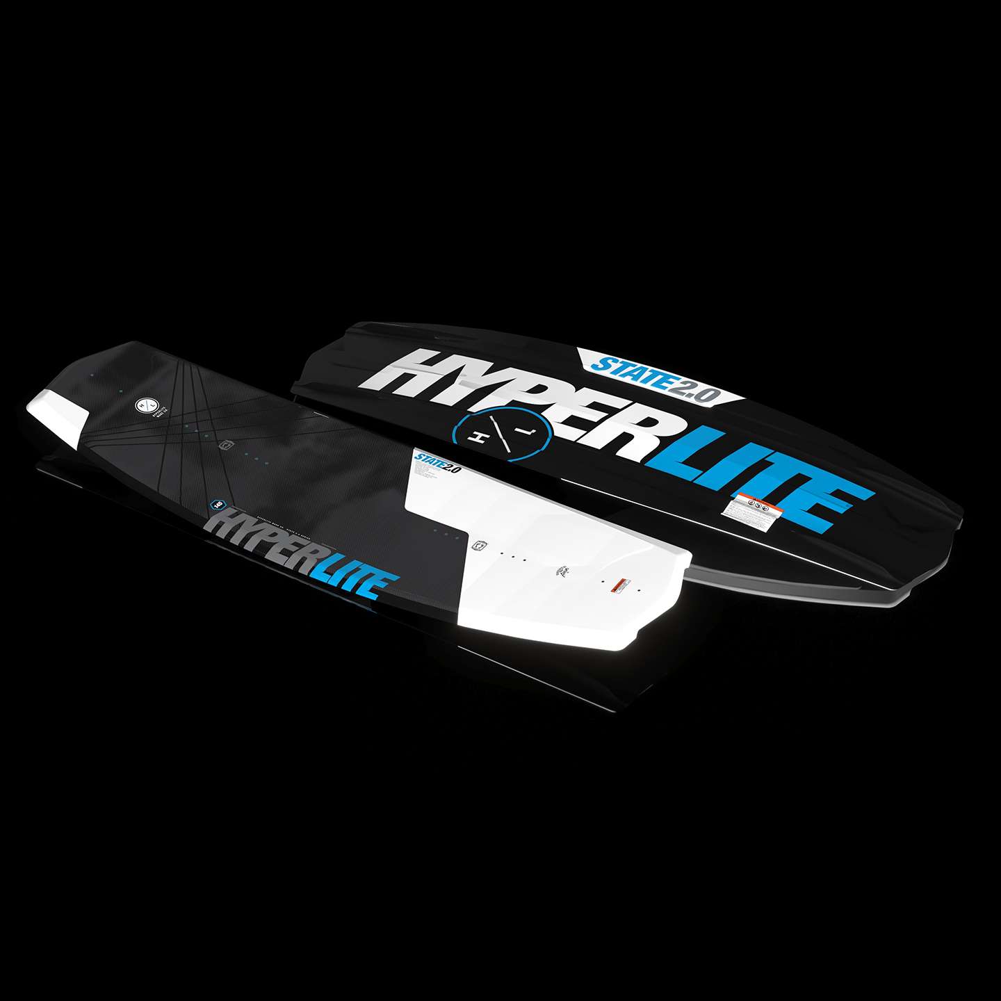 Hyperlite State 2.0 2026 Wakeboard – close-up of the wakeboard profile, rails and tip-to-tail shape