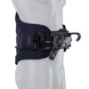 ION Axxis Kite Harness 2026 in black spreader bar and waist support detail