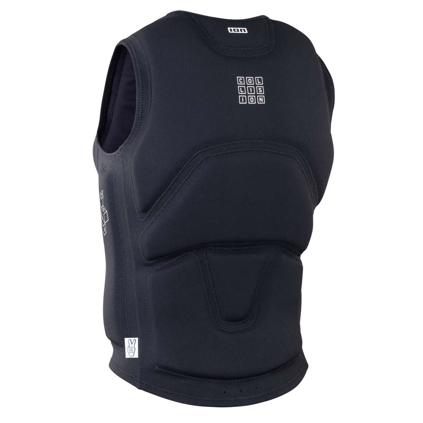 ION Collision Core FZ Wake Impact Vest 2025 front fit view