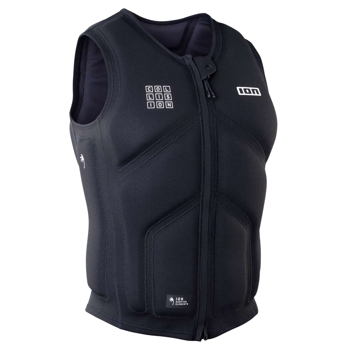 ION Collision Core FZ Wake Impact Vest 2025 studio front view