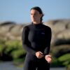 ION Women's Amaze Amp 5/4 BZ Wetsuit 2025 neoprene panel detail