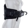 ION Women's Nova Kite Harness 2026 in black back support view