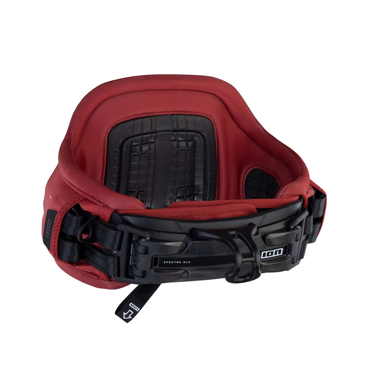 ION Women's Nova Kite Harness 2026 in red front view