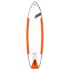 JP AllRoundAir LE 3DS 10'6x6 Inflatable SUP 2021 deck view showing traction pad, carry handle area and paddleboard shape