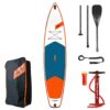 JP CruisAir SL 12'6 Inflatable SUP Board 2021 product cutout showing the full SUP board outline, deck pad and nose-to-tail shape