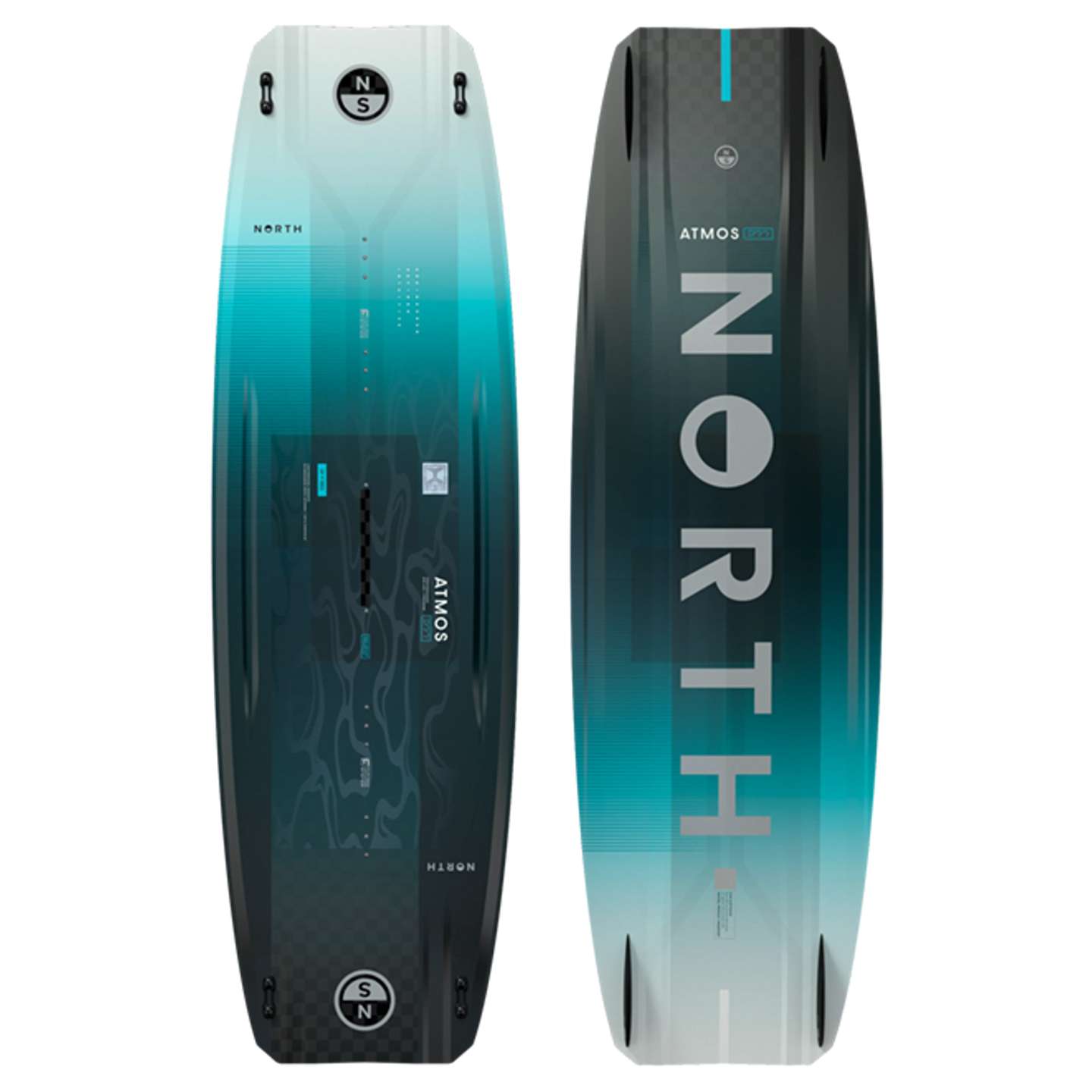 North Atmos Pro Kiteboard 2026 studio cutout full canopy view
