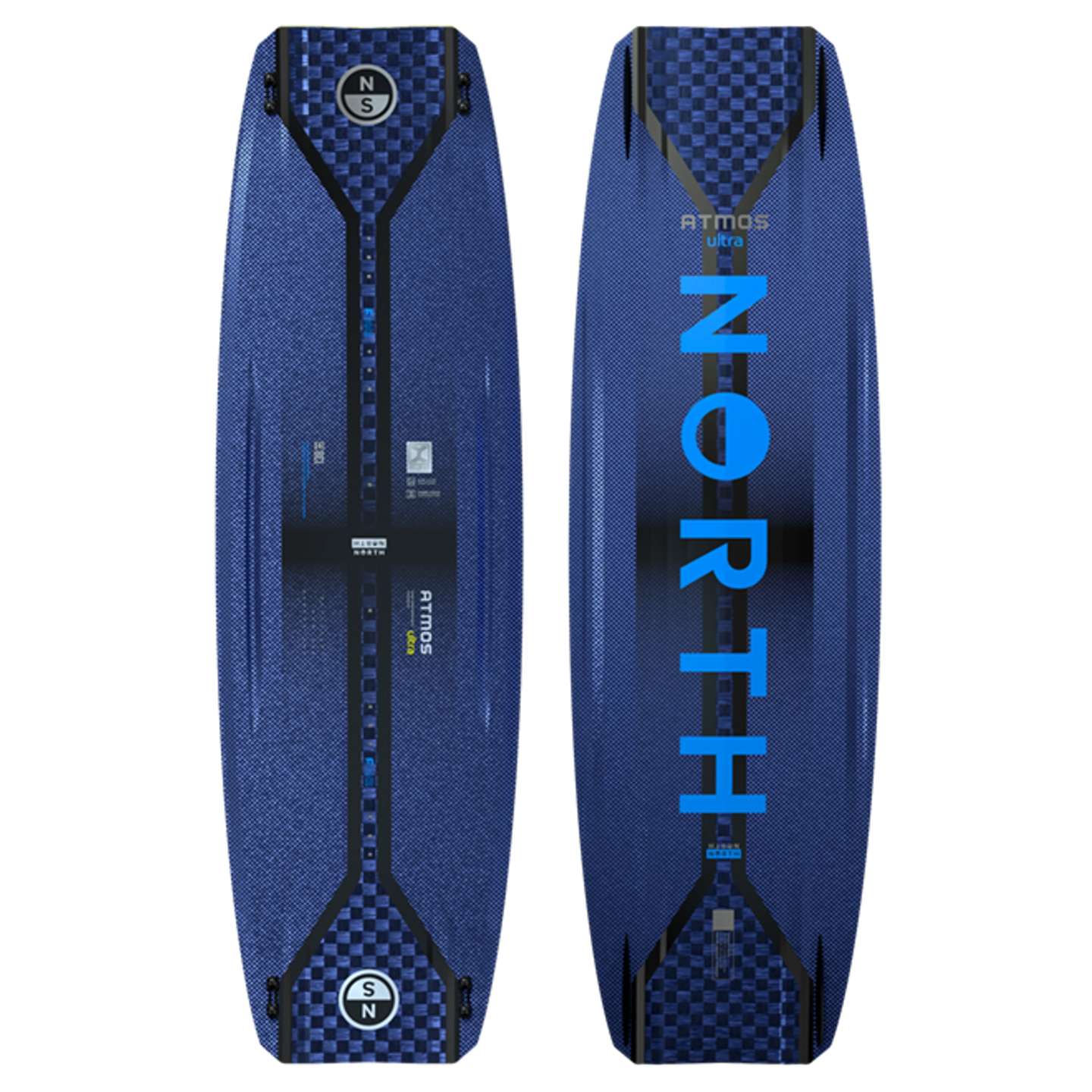 North Atmos ULTRA Kiteboard 2026 studio cutout full canopy view