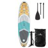 O'Brien 11'0 Rio Inflatable SUP stand up paddle board studio cutout showing the paddle board shape
