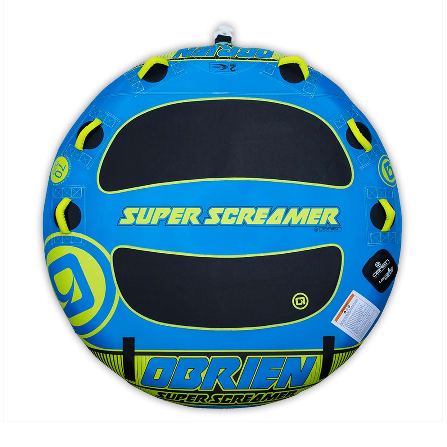 obrien-super-screamer-tube-1-cutout-zoom O'Brien Super Screamer Inflatable Tube stand up paddle board studio cutout showing the paddle board shape