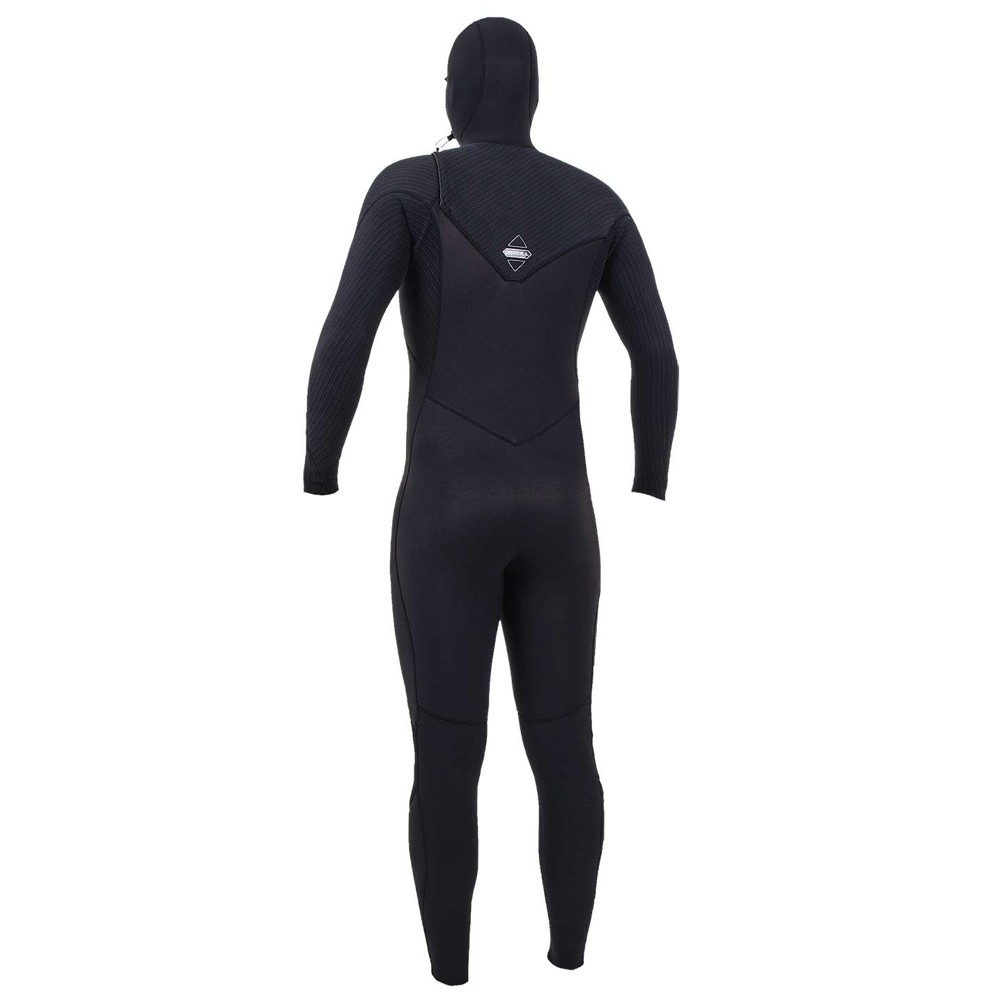 O'Neill Hyperfreak 5/4+ CZ Hooded Wetsuit 2026 back studio view