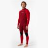 O'Neill Hyperfreak Fire 5/4+ BZ Wetsuit 2026 in colourway A00 chest zip and seam detail