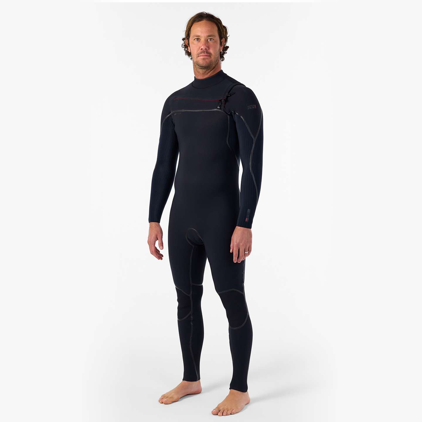 O'Neill Hyperfreak Fire 5/4+ CZ Wetsuit 2026 in colourway A00 lifestyle fit view