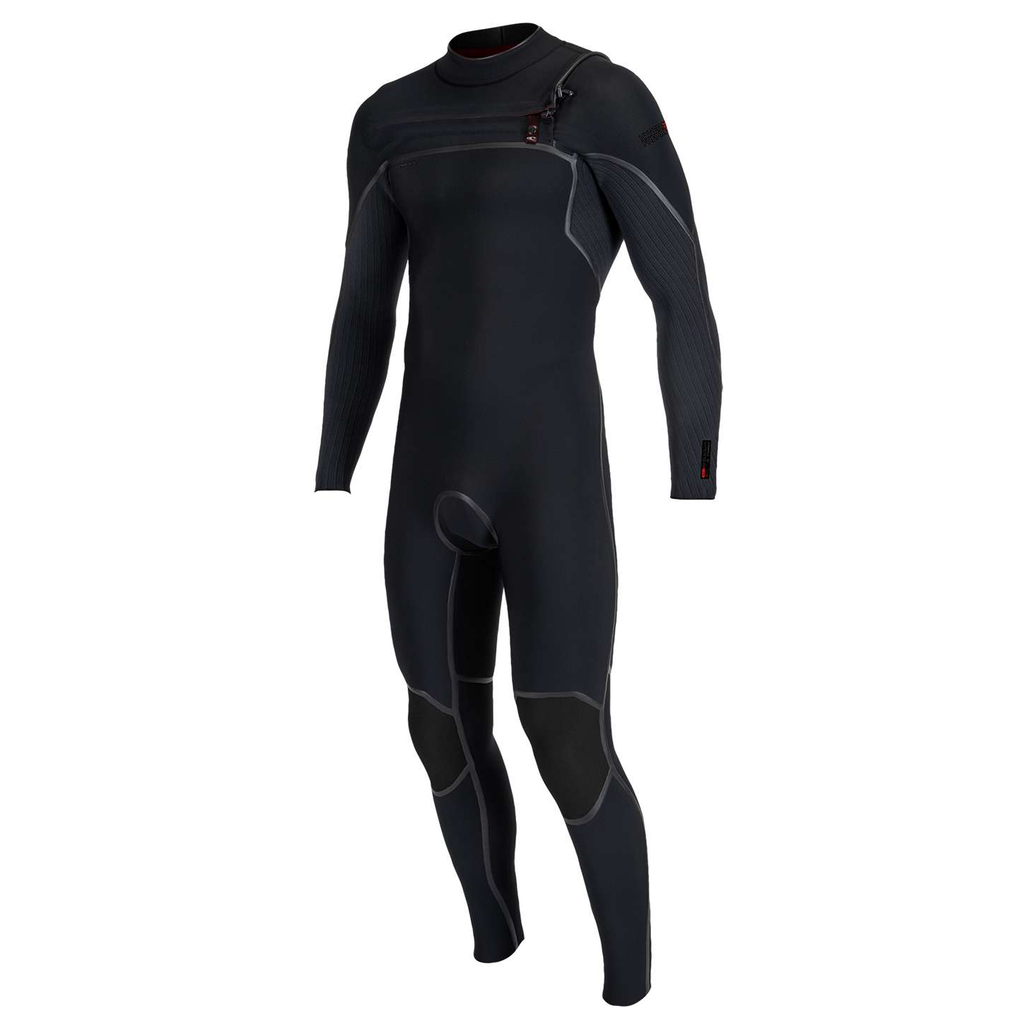 O'Neill Hyperfreak Fire 5/4+ CZ Wetsuit 2026 in colourway A00 front studio view