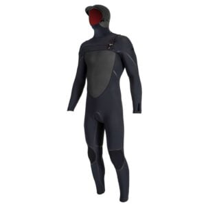 O'Neill Psycho Tech 6/4+ Hooded Wetsuit 2026 in colourway A00 front studio view