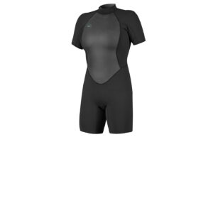 O'Neill Womens Reactor II 2mm Shorty Wetsuit front studio view