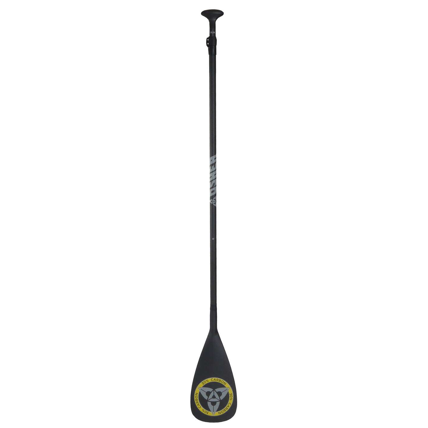 O'Shea Carbon 30 3-Piece Adj SUP Paddle 2022 studio product image of the adjustable SUP paddle
