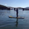 O'Shea 10'6 HDx Inflatable SUP 2025 deck view showing traction pad, carry handle and board shape