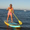 O'Shea 10'8 HDx Inflatable SUP 2025 deck view showing traction pad, carry handle and board shape