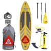 O'Shea 11'2 GT HDx Inflatable SUP 2021 studio product image of the full board