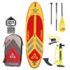 O'Shea 10'2 HDx Inflatable SUP 2025 studio product image of the full board
