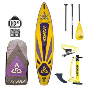 O'Shea 11'0 Siren HDx Inflatable SUP 2023 studio product image of the full board