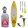 O'Shea 11'6 GTB HPx Inflatable SUP 2022 studio product image of the full board