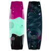 Ronix Women’s Krush 2026 Wakeboard studio product view showing the deck graphic