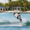 Ronix Parks 2026 Wakeboard bottom/base view showing the underside graphic