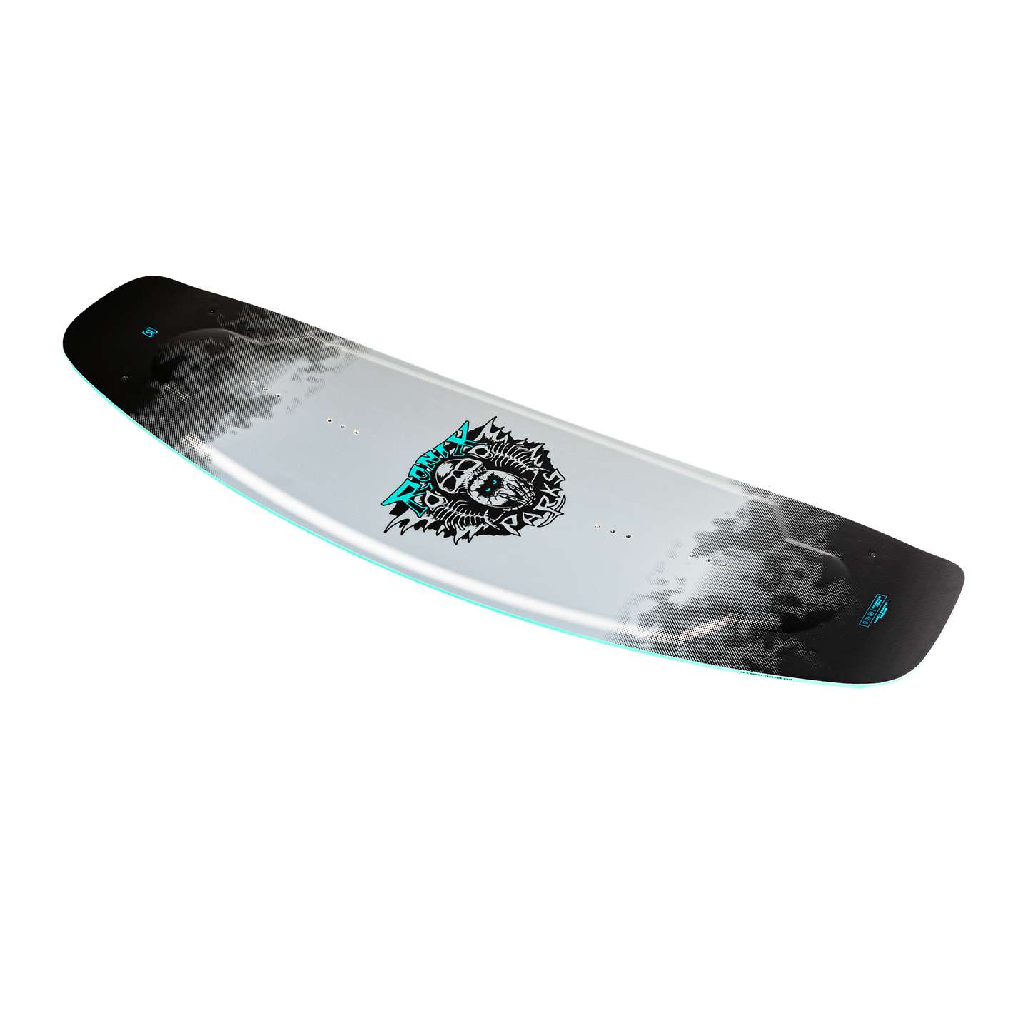 Ronix Parks 2026 Wakeboard side rocker and rail profile view