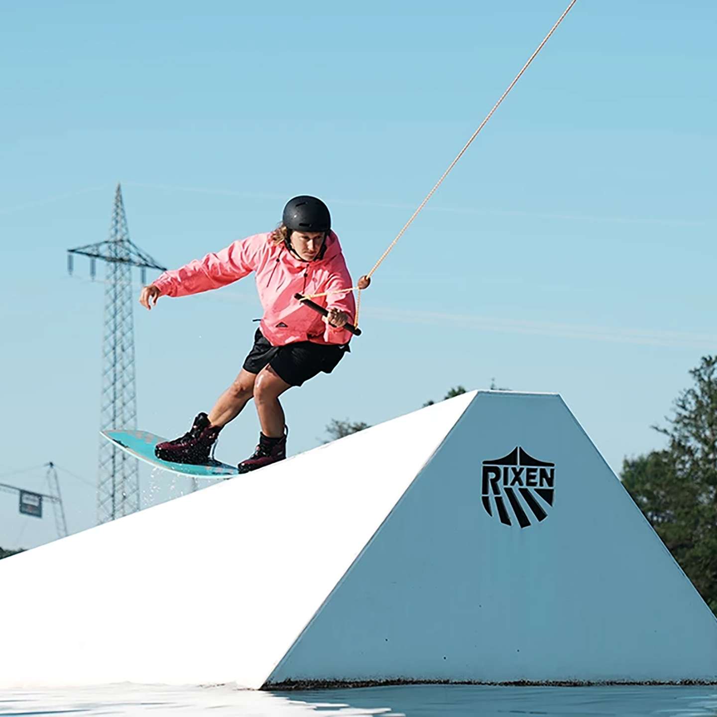 Ronix Women’s Spring Break 2026 Wakeboard bottom/base view showing the underside graphic