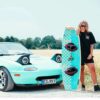 Ronix Women’s Spring Break 2026 Wakeboard lifestyle-style gallery image showing the wakeboard design