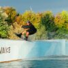 Ronix Footprint EXP 2026 Wakeboard Boots side profile view showing boot shape and support