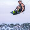 Ronix RXT 2024 Wakeboard Boots side profile view showing boot shape and support