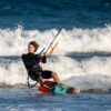 Shinn Monker Kiteboard 2025 close-up showing rail shape, inserts and construction details