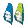 Simmer S Max 2022 windsurf sail product cutout showing the full sail outline, panel layout and luff sleeve shape