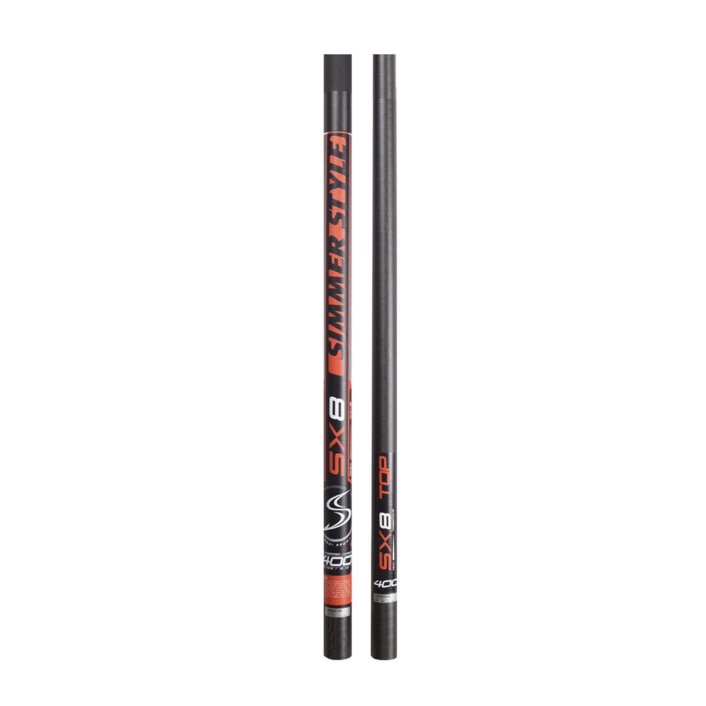 Simmer SX8 Mast windsurf mast product cutout showing the full mast length and carbon windsurf rig profile